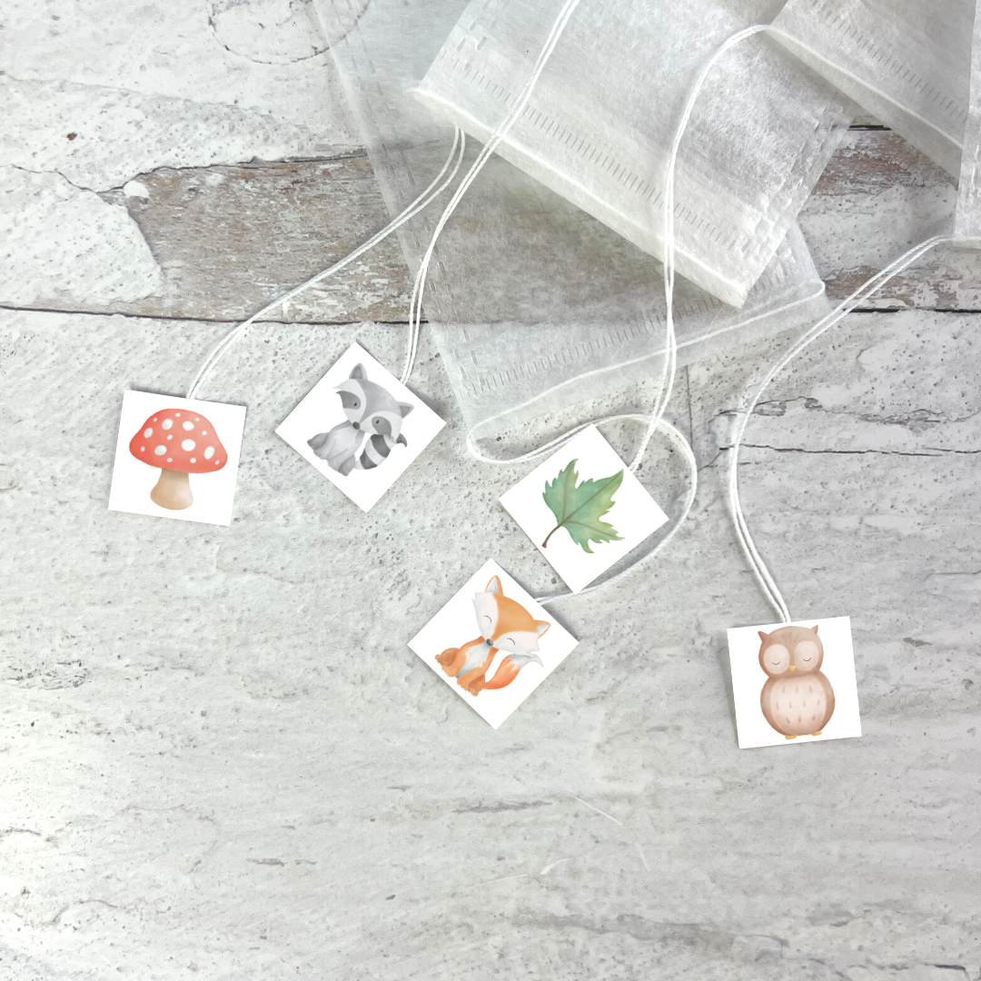 Forest Critters Plant-Based Tea Filter Bags | 30 Count