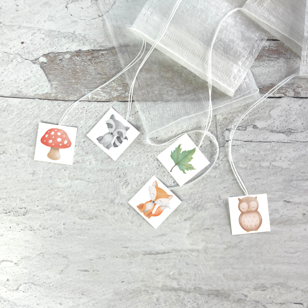 Forest Critters Plant-Based Tea Filter Bags | 30 Count