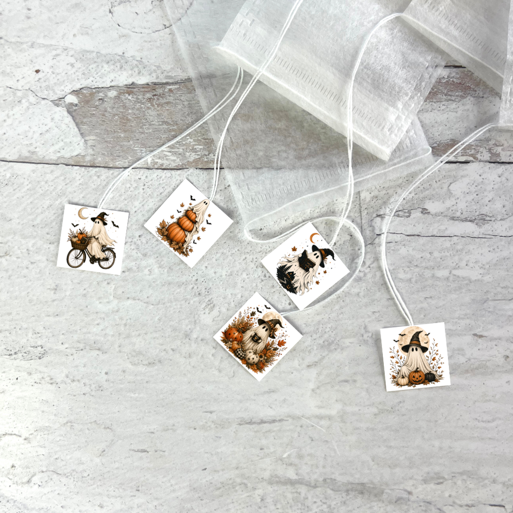 Cozy Little Ghosts Plant-Based Tea Filter Bags | 30 Count
