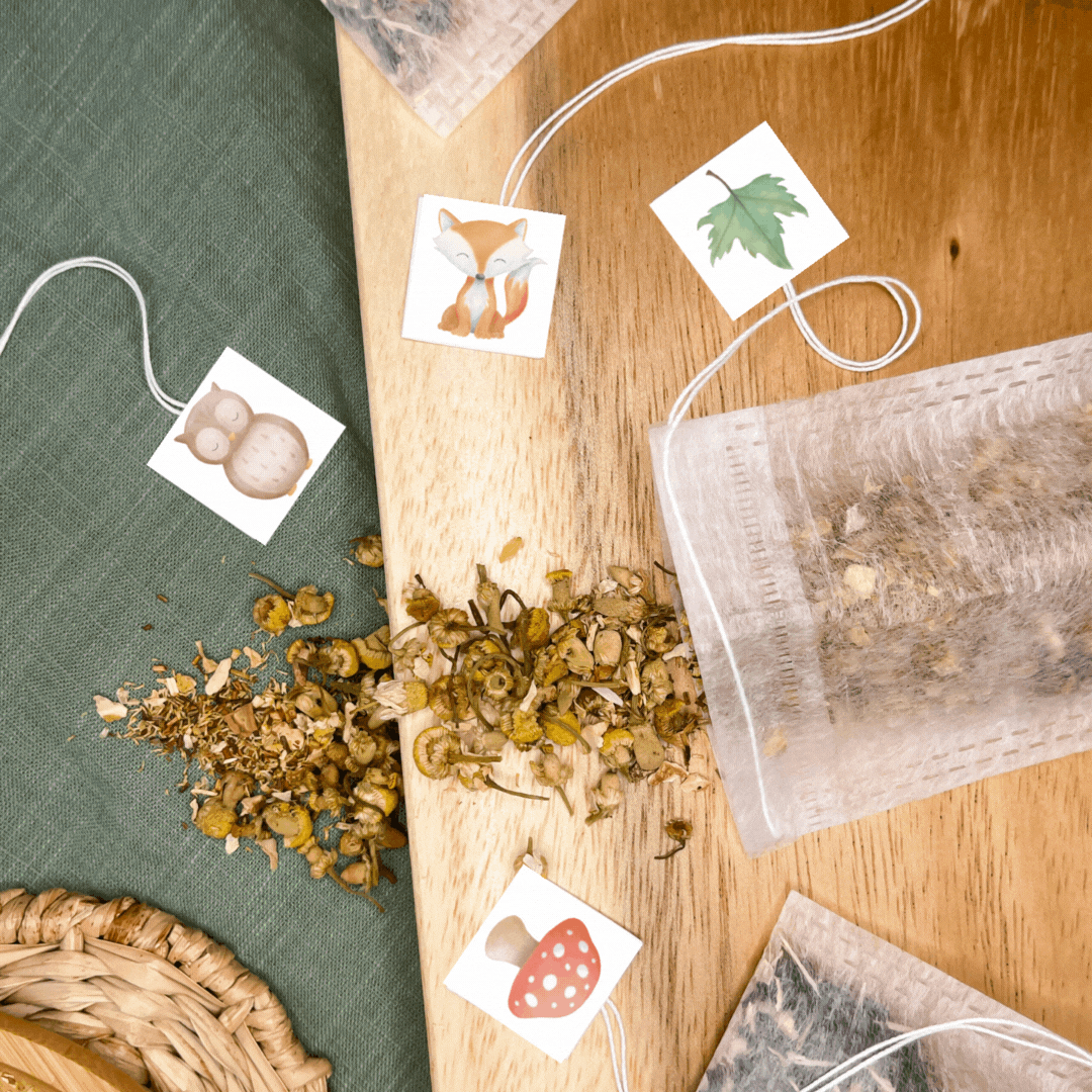 Forest Critters Plant-Based Tea Filter Bags | 30 Count