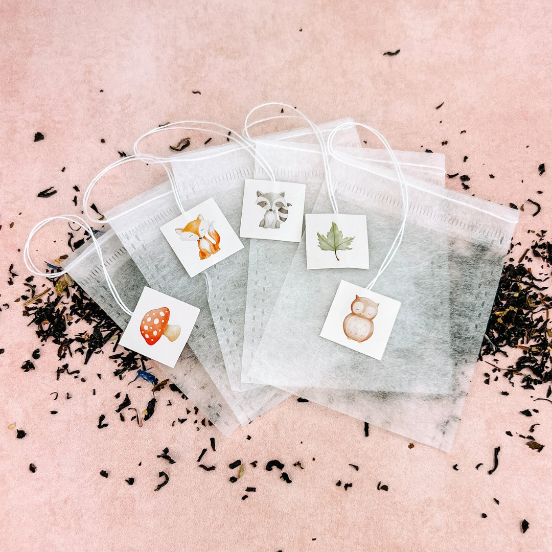 Forest Critters Plant-Based Tea Filter Bags | 30 Count